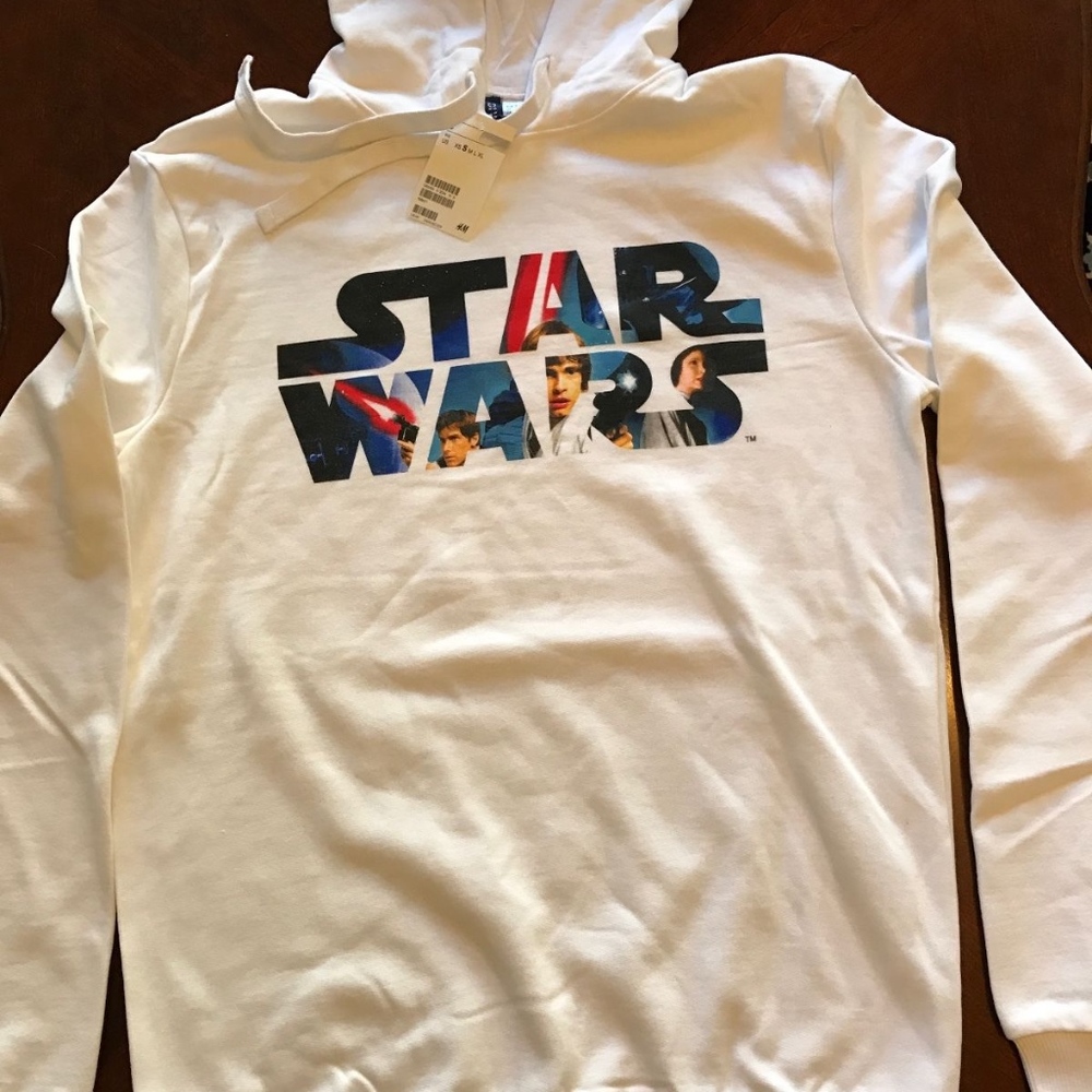 STAR WARS Hoodies Sweatshirts XS,S,L,XL NEW - Picture 3 of 6